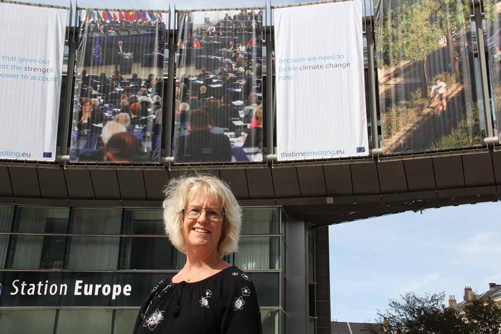 Birgitta vid Europaparlamentet