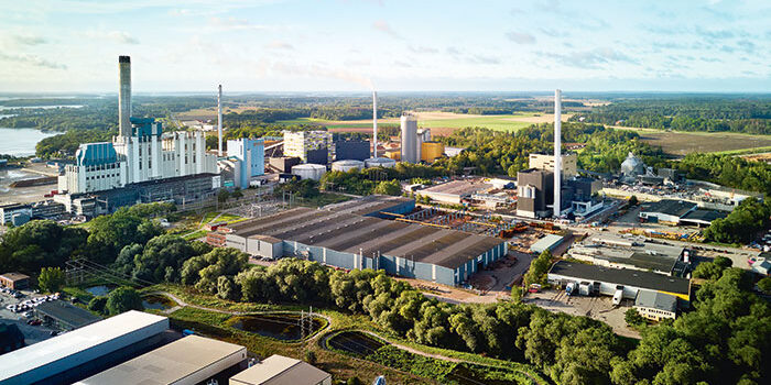 Förnyelsen av Mälarenergis kraftvärmeverk blev klar 2019. Foto: Lasse Fredriksson.