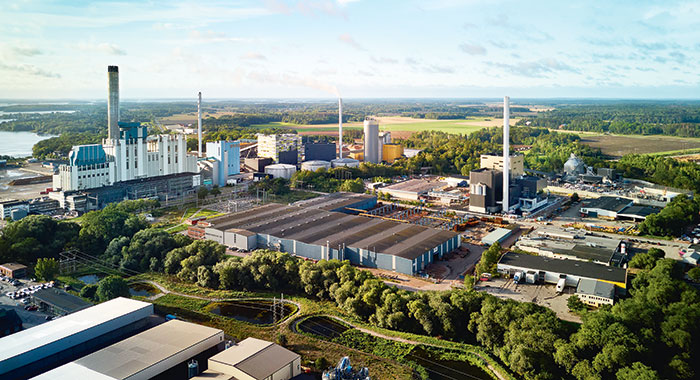 Förnyelsen av Mälarenergis kraftvärmeverk blev klar 2019. Foto: Lasse Fredriksson.
